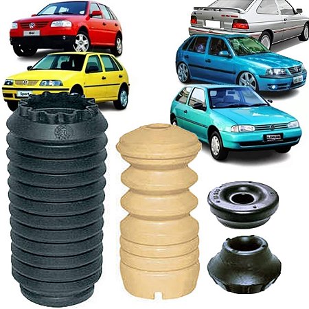 KIT AMORTECEDOR COXIM SUPORTE TRASEIRO ESCORT VERONA 93/96 SAPÃO ZETEC 97/03 GOL PARATI SAVEIRO PARATI BOLA G2/G3/G4/G5/G6/G7 15136-3