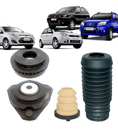 ROLAMENTO COXIM KIT AMORTECEDOR DIANTEIRO SUPORTE ECOSPORT 1.0/2.0 FIESTA 1.0/1.6 8V 04/14 04 05 06 07 08 09 10 11 12 13 14 10212