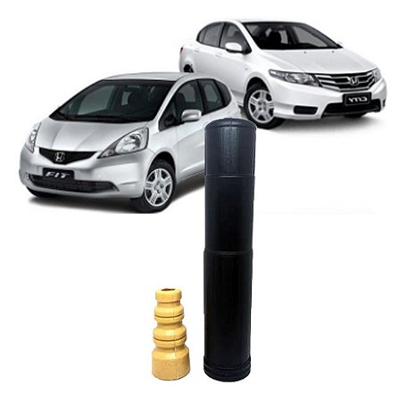 KIT AMORTECEDOR BATENTE COXIM KIT AMORTECEDOR SUPORTE TRASEIRO CITY/FIT 09 10 11 12 13 14 15 16 17 18 19 20 15619