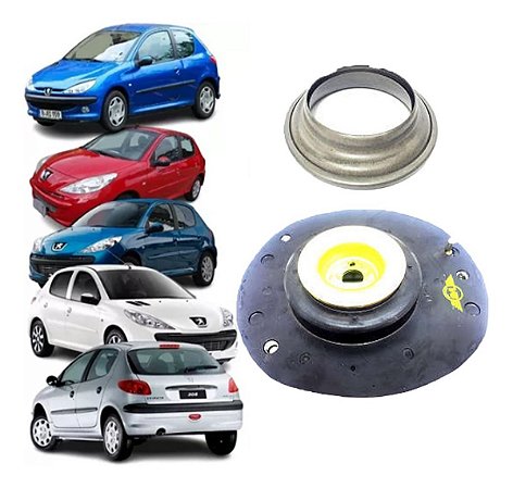 ROLAMENTO AMORTECEDOR DIANTEIRO COXIM BATENTE SUPORTE KIT PEUGEOT 206 207 99/13 99 00 01 02 03 04 05 06 07 08 09 10 11 12 13 LADO DIREITO (PASSAGEIRO)12056-3