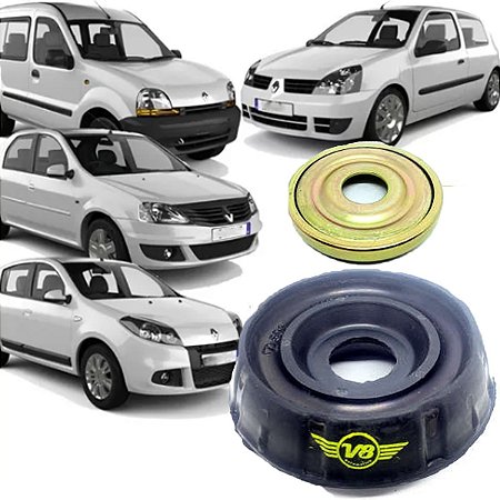 COXIM ROLAMENTO DIANTEIRO KIT BATENTE AMORTECEDOR DIANTEIRO SUPORTE RENAULT CAPTUR 12/21 DUSTER 12/21 LOGAN 07/19 SANDERO 08/14 07 08 09 10 11 12 13 14 15 16 17 18 19 20 21 22 12060-3
