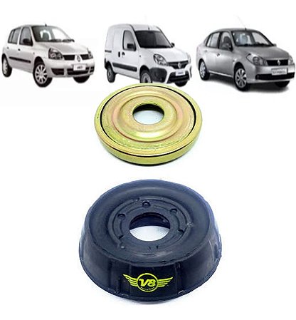 KIT AMORTECEDOR DIANTEIRO COXIM ROLAMENTO BATENTE RENAULT CLIO 98/13 KANGOO 99/13 SYMBOL 09/21 98 99 00 01 02 03 04 05 06 07 08 09 10 11 12 13 14 15 16 17 18 19 20 21 12059-1