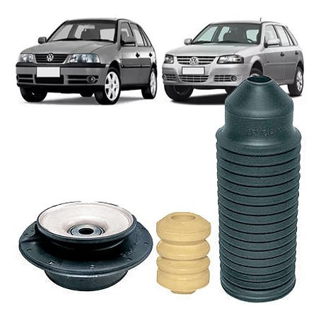KIT AMORTECEDOR BATENTE DIANTEIRO COXIM COIFA SUPORTE GOL PARATI SAVEIRO BOLA G3/G4 98/10 98 99 00 01 02 03 04 05 06 07 08 09 10 "COMPLETO" 15262