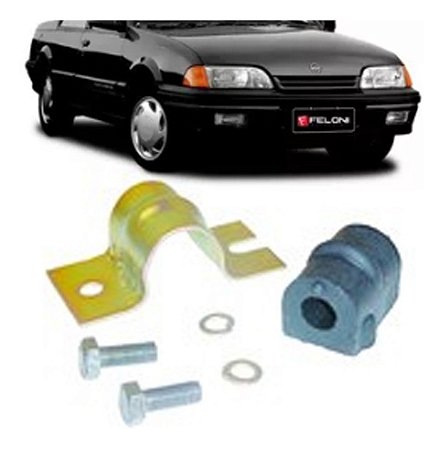 KIT ESTABILIZADORA BUCHA BARRA MONZA TUBARÃO 91/96 KADETT/IPANEMA 89/96 91 92 93 94 95 96 81063