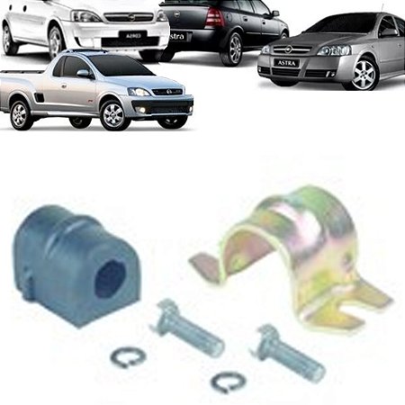 KIT ESTABILIZADORA BUCHA BARRA ASTRA 99/10 CORSA/MONTANA 03/10 MERIVA 03/12 03 04 05 06 07 08 09 10 11 12 81080