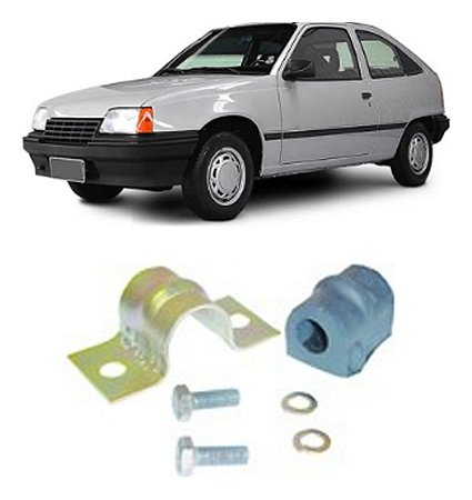 KIT ESTABILIZADORA DIANTEIRO BUCHA BARRA KADETT IPANEMA 90 91 92 93 94 95 96 97 98 COM DIREÇÃO HIDRÁULICA 81065
