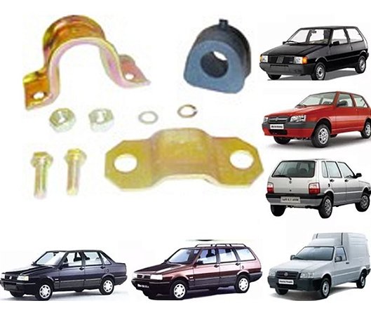 KIT ESTABILIZADORA BUCHA BARRA UNO FIORINO ELBA PREMIO DIANTEIRA (FURO PEQUENO) 84/12 84 85 86 87 88 89 90 91 92 93 94 95 96 97 98 99 00 01 02 03 04 05 06 07 08 09 10 11 12 81086