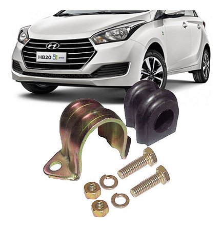 KIT ESTABILIZADORA BUCHA BARRA HYUNDAI HB20 (INTERNO) 13/21 13 14 15 16 17 18 19 20 21 82143