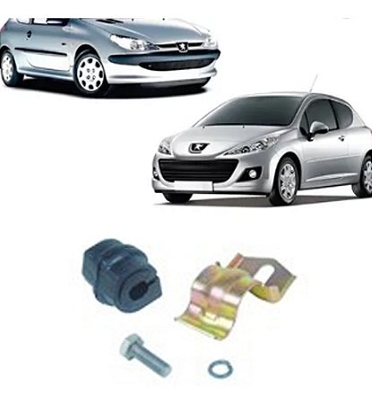 KIT ESTABILIZADORA BUCHA BARRA PEUGEOT 206 207 99/14 99 00 01 02 03 04 05 06 07 08 09 10 11 12 13 14 81137