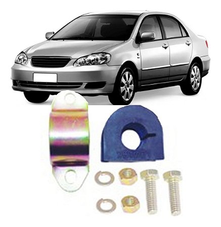 KIT ESTABILIZADORA BUCHA BARRA TOYOTA COROLLA 03/14 03 04 05 06 07 08 09 10 11 12 13 14  81143