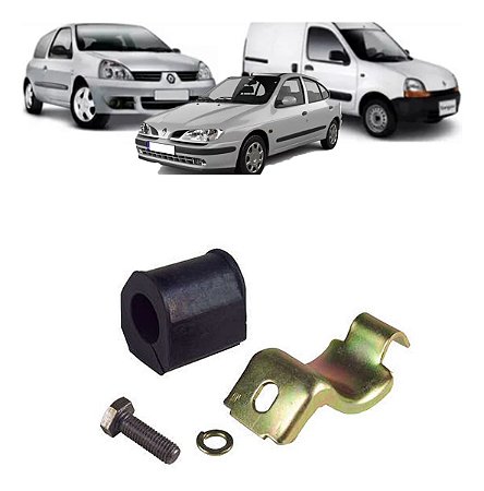 KIT ESTABILIZADORA BUCHA BARRA RENAULT CLIO 98/13 KANGOO 00/13 (INTERNO) (FURO 23MM) 00 01 02 03 04 05 06 07 08 09 10 11 12 13 81999