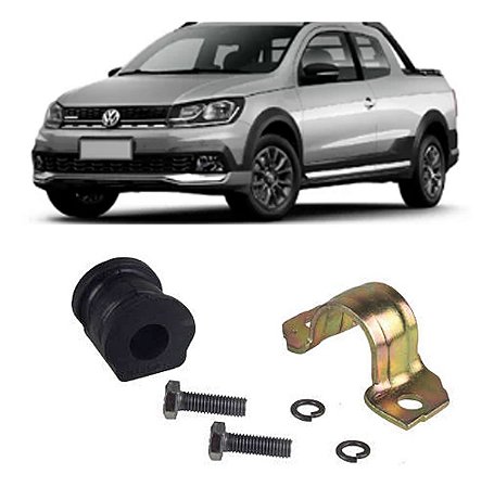KIT ESTABILIZADORA BUCHA BARRA SAVEIRO VOYAGE CROSS LADO ESQUERDO (MOTORISTA) (FURO 22MM) 81185