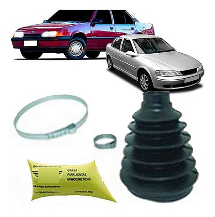KIT COIFA HOMOCINÉTICO HOMOCINÉTICA (LADO RODA) MONZA 91/96 TUBARÃO VECTRA 97/06 97 98 99 00 01 02 03 04 05 06 80955