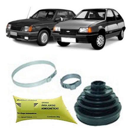 KIT COIFA HOMOCINÉTICO HOMOCINÉTICA (LADO RODA) KADETT IPANEMA 89/96 MONZA 82/90 89 90 91 92 93 94 95 96 80950