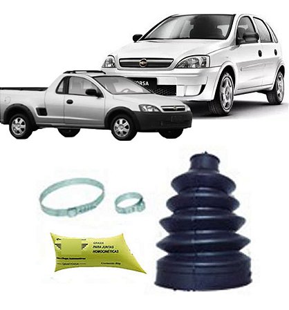 KIT COIFA HOMOCINÉTICO HOMOCINÉTICA (LADO RODA) CORSA MONTANA 03/12 03 04 05 06 07 08 09 10 11 12 80964