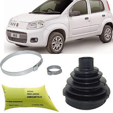 KIT COIFA HOMOCINÉTICO HOMOCINÉTICA (LADO RODA) UNO FIORINO 10/20 EVO 10 11 12 13 14 15 16 17 18 19 20 81857