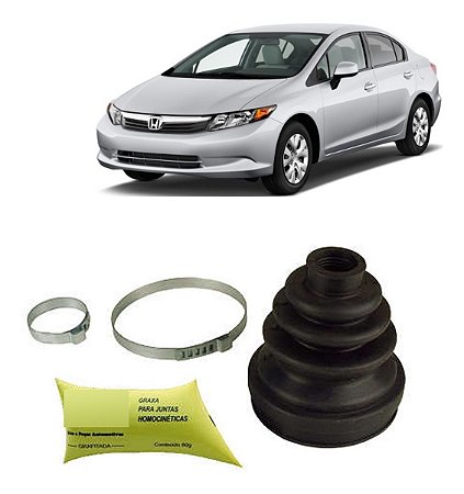 KIT COIFA HOMOCINÉTICO HOMOCINÉTICA (LADO CÂMBIO) CIVIC NEW 06/16 06 07 08 09 10 11 12 13 14 15 16 81922