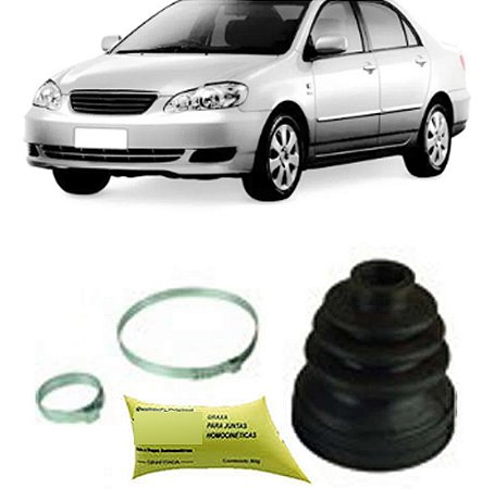 KIT COIFA HOMOCINÉTICO HOMOCINÉTICA (LADO CÂMBIO) FIELDER COROLLA 03/12 03 04 05 06 07 08 09 10 11 12 81029