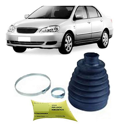 KIT COIFA HOMOCINÉTICO HOMOCINÉTICA (LADO RODA) FIELDER COROLLA 03/12 03 04 05 06 07 08 09 10 11 12 81030