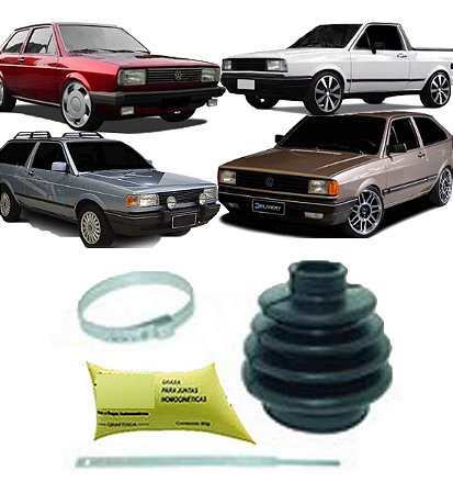 KIT COIFA HOMOCINÉTICO HOMOCINÉTICA (LADO CÂMBIO) GOL PARATI SAVEIRO VOYAGE 80/95 QUADRADO 80 81 82 83 84 85 86 87 88 89 90 91 92 93 94 95 81033