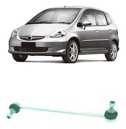 BIELETA SUSPENSÃO BARRA ESTABILIZADORA DIANTEIRA LADO DIREITO (PASSAGEIRO) HONDA FIT 03/09 03 04 05 06 07 08 09 80904