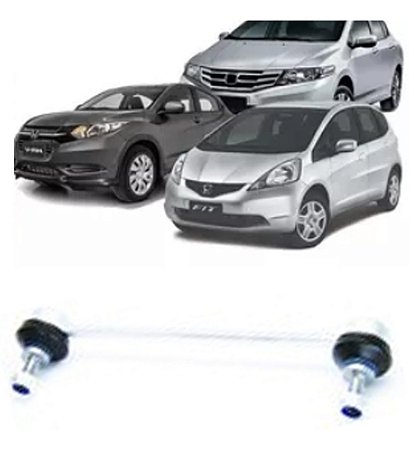 BIELETA SUSPENSÃO BARRA ESTABILIZADORA DIANTEIRA LADO ESQUERDO (MOTORISTA) HONDA FIT 03/09 03 04 05 06 07 08 09 80905