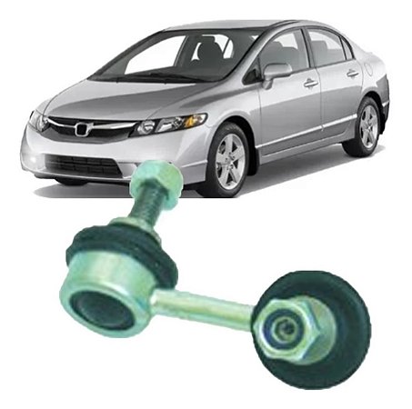 BIELETA SUSPENSÃO BARRA ESTABILIZADORA DIANTEIRA HONDA NEW CIVIC 06/12 06 07 08 09 10 11 12 LADO DIREITO (PASSAGEIRO) 80906