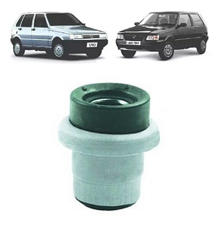 BUCHA SUPORTE BANDEJA SUSPENSÃO TRASEIRA (COM ABA DOBRADA) UNO PREMIO FIORINO ELBA 89/04 89 90 91 92 93 94 95 96 97 98 99 00 01 02 03 04 80215 UNID.