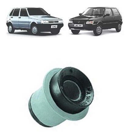 BUCHA SUPORTE BANDEJA SUSPENSÃO TRASEIRA (SEM ABA) UNO PREMIO FIORINO ELBA 89/04 89 90 91 92 93 94 95 96 97 98 99 00 01 02 03 04 80216 UNID.