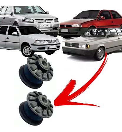 BUCHA BANDEJA SUSPENSÃO DIANTEIRA GOL VOYAGE PARATI SAVEIRO G2/G3/G4 BOLA 94/08 94 95 96 97 98 99 00 01 02 03 04 05 06 07 08 (MAIOR) 80322 UNID.