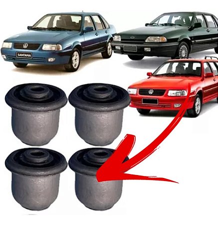 BUCHA BANDEJA SUSPENSÃO DIANTEIRA SANTANA QUANTUM VERSAILLES ROYALLE 85/06 85 86 87 88 89 90 91 92 93 94 95 96 97 98 99 00 01 02 03 04 05 06 UNID. (IGUAL) 80323