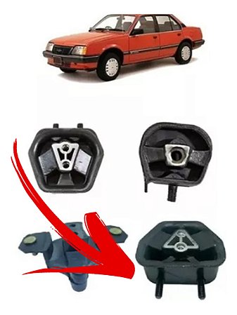 COXIM CÂMBIO MOTOR SUPORTE MONZA 82/90 82 83 84 86 87 88 89 90 TRASEIRO LADO ESQUERDO 80016