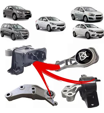 COXIM CÂMBIO MOTOR SUPORTE COBALT ONIX PRISMA SPIN 12/22 12 13 14 15 16 17 18 19 20 21 22 81549