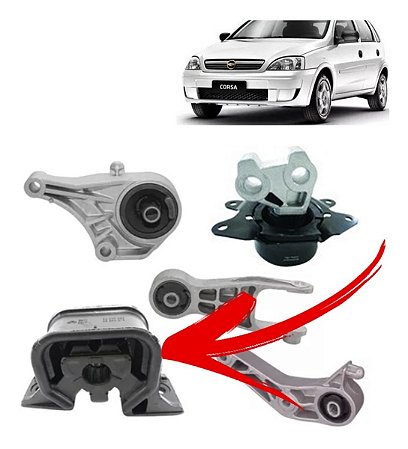 COXIM CÂMBIO MOTOR SUPORTE CORSA MONTANA 03/11 MERIVA 03 04 05 06 07 08 09 10 11 12 80048