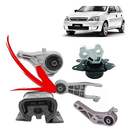 COXIM CÂMBIO MOTOR SUPORTE CORSA MONTANA 03/11 MERIVA 03 04 05 06 07 08 09 10 11 12 80045