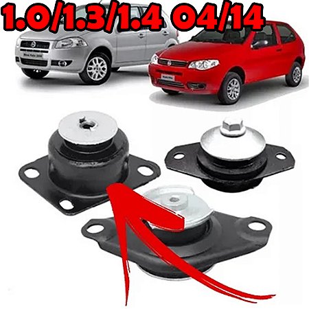 COXIM CÂMBIO MOTOR SUPORTE PALIO SIENA STRADA 04/14 1.0/1.3/1.4 FIRE 04 05 06 07 08 09 10 11 12 13 14 80175
