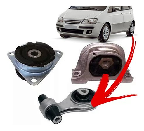 COXIM CÂMBIO MOTOR SUPORTE IDEA 1.4 06/11 06 07 08 09 10 11 12 80199