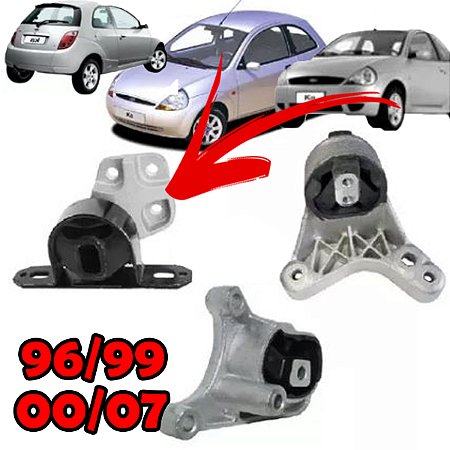 COXIM CÂMBIO MOTOR SUPORTE FORD KA ENDURA 96/99 ZETEC 00/07 96 97 98 99 00 01 02 03 04 05 06 07 80461