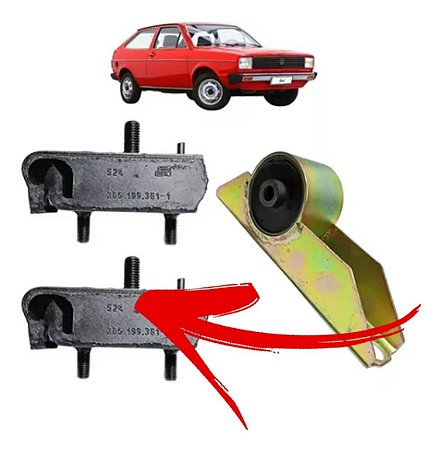 COXIM CÂMBIO MOTOR SUPORTE GOL SAVEIRO VOYAGE 80/86 AR 80 81 82 83 84 86 80294