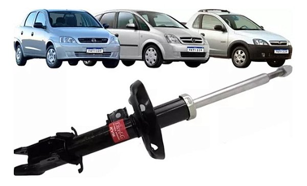 AMORTECEDOR DIANTEIRO CORSA MONTANA 03/12 MERIVA 03/12 03 04 05 06 07 08 09 10 11 12 LADO DIREITO (PASSAGEIRO) 25085