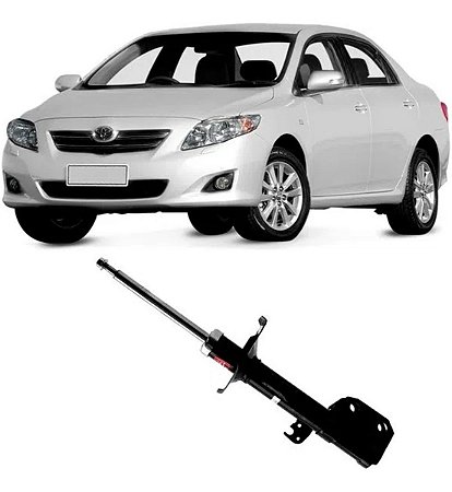 AMORTECEDOR DIANTEIRO TOYOTA COROLLA 08/14 08 09 10 11 12 13 14 LADO ESQUERDO (MOTORISTA) 25286