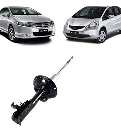 AMORTECEDOR DIANTEIRO HONDA FIT 09/14 CITY 09/14 09 10 11 12 13 14 LADO DIREITO (PASSAGEIRO) 25326