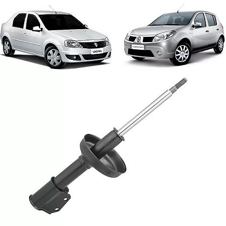 AMORTECEDOR DIANTEIRO RENAULT LOGAN SANDERO 1.0/1.6 07/13 07 08 09 10 11 12 13 25298