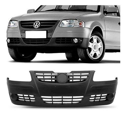 PARACHOQUE PARA-CHOQUE DIANTEIRO GOL PARATI SAVEIRO G4 99 05 06 07 08 09 10 PRETO LISO PARCIAL 6450