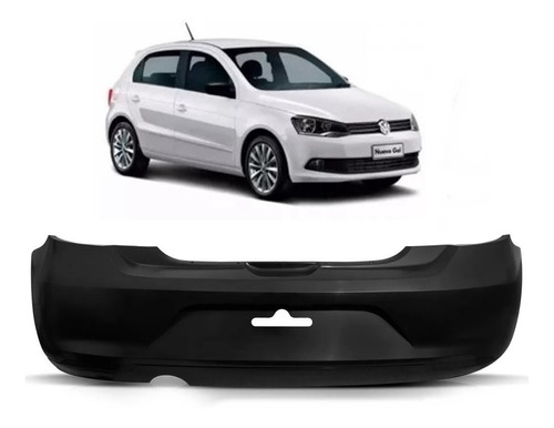 PARACHOQUE PARA-CHOQUE TRASEIRO GOL G6 12 13 14 15 16 17 18 19 20 PRETO LISO 6602