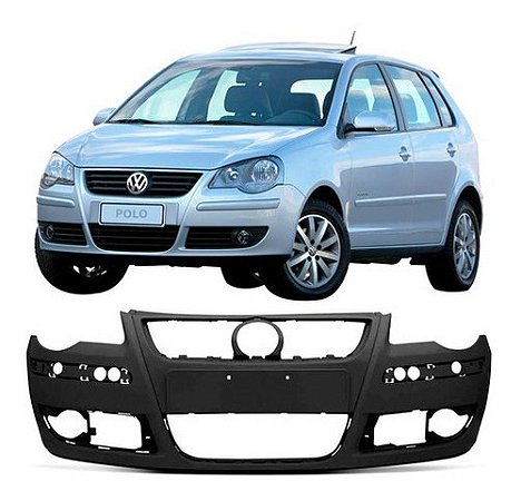 PARACHOQUE PARA-CHOQUE DIANTEIRO POLO 07 08 09 10 11 PRETO LISO 6123