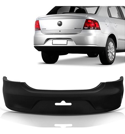 PARACHOQUE PARA-CHOQUE TRASEIRO VOYAGE G5 08 09 10 11 12 13 14 PRETO LISO 6355