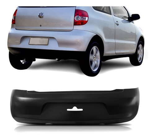 PARACHOQUE PARA-CHOQUE TRASEIRO FOX 03 04 05 06 07 08 09 10 PRETO LISO* 6439
