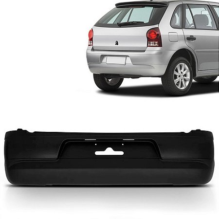PARACHOQUE PARA-CHOQUE TRASEIRO GOL G4 05 06 07 08 09 10 11 PRETO TEXTURIZADO. 6457