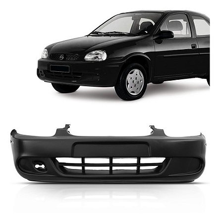 PARACHOQUE PARA-CHOQUE DIANTEIRO CORSA 01 02 03 04 05 06 07 08 09 10 PRETO TEXTURIZADO.* 1732